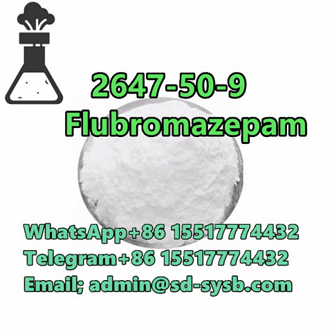 Flubromazepam 2647-50-9 with best price D1