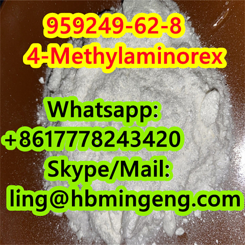 CAS 959249-62-8 4-methylaminorex 4-MAR,4-MAX  Made in China