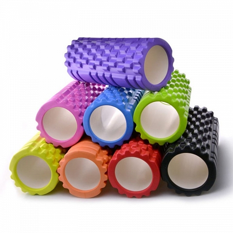 YOGA RUBBER COLUMN FOAM ROLLER EVA