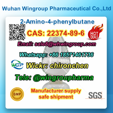 22374-89-6 2-Amino-4-phenylbutane WA+86 18571461736