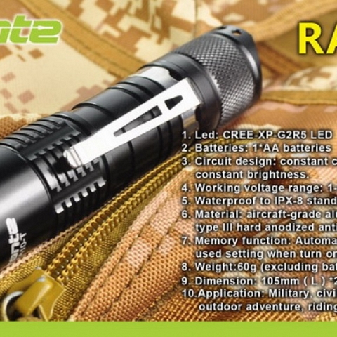 LED flashlight RA10-T