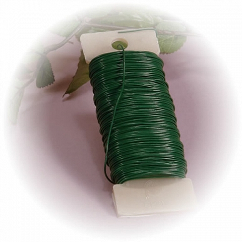 Green Coated Annealed Low Carbon Steel Wire