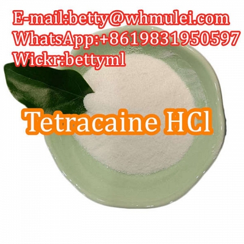 Cas:136-47-0 factory Tetracaine hydrochloride,tetracaine hcl powder favorable price safe delivery