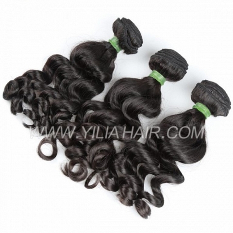 Brazilian virgin hair bundles can be bleached and flat iron with good construction.