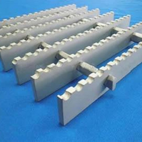 Swage-locked Grating - Aluminum Permanent Structure