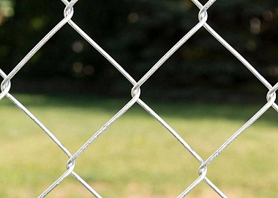 Galvanized Chain Link Fence