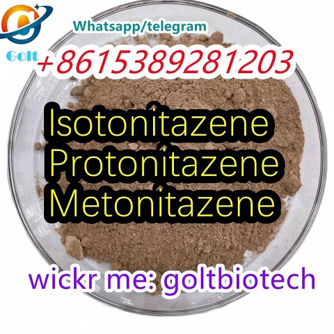 High quality Isotonitazene Protonitazene Cas 119276-01-6 Metonitazene Cas 14680-51- 100% 