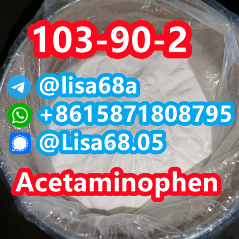 CAS 103-90-2 Acetaminophen C8H9NO2