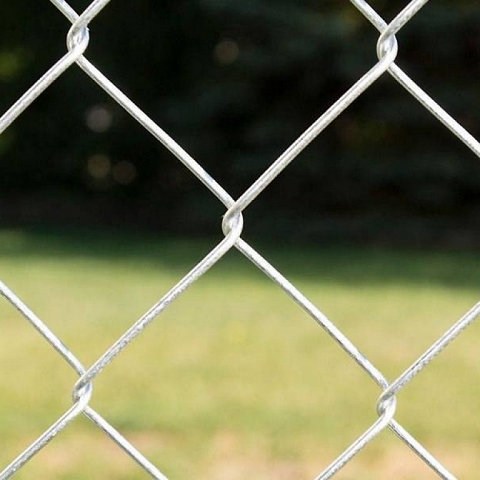 Galvanized Chain Link Fence