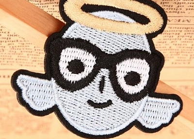 Little Angel Embroidered Patches