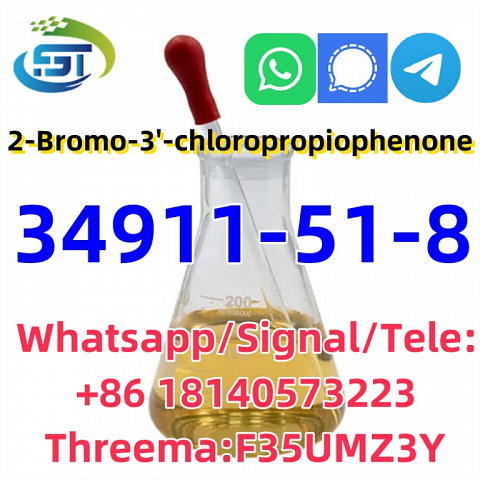 CAS 34911-51-8 2-Bromo-3'-chloropropiophen good quality  safety shipping