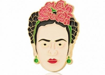 Frida Self-Portrait Enamel Pin