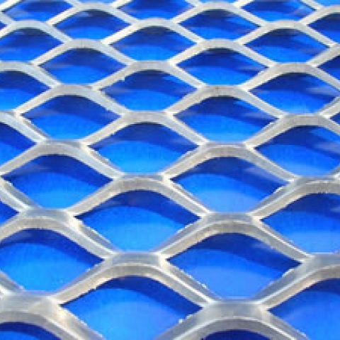 Expanded Metal Mesh Grid