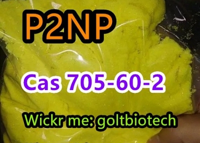 P2NP 1-Phenyl-2-nitropropene Cas 705-60-2 p2np yellow crystalline powder  Wickr me:goltbiotech