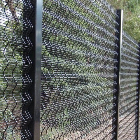 3D Welded Security Fence