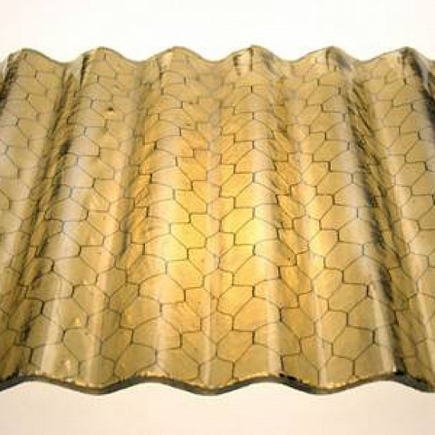 Corrugated or Flat Glass Used Chicken Wire Mesh