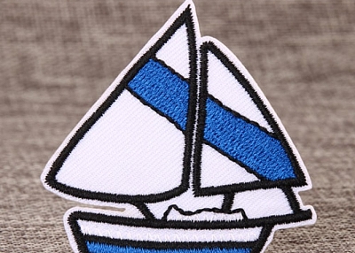 Boat Embroidered Patches