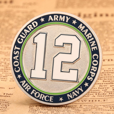 Military Coins | 12 Military Challenge Coins