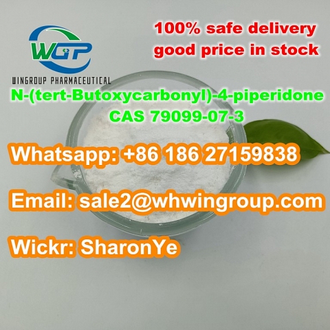 +8618627159838 N-(tert-Butoxycarbonyl)-4-piperidone CAS 79099-07-3 to USA/Canada/Mexico