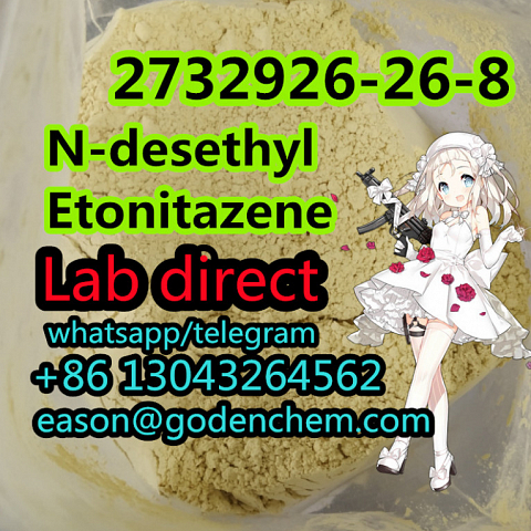 Lab Direct new opioids N-desethyl Etonitazene CAS 2732926-26-8 