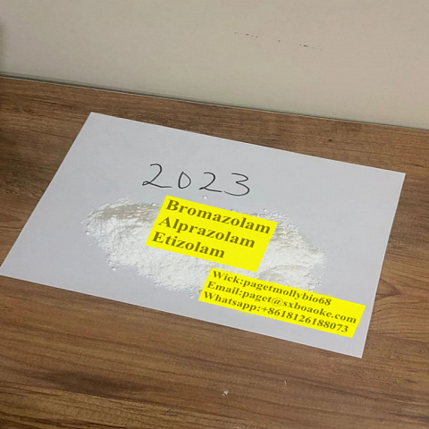 2023 new strong Benzos Powder Bromazolam  Alprazolam, 