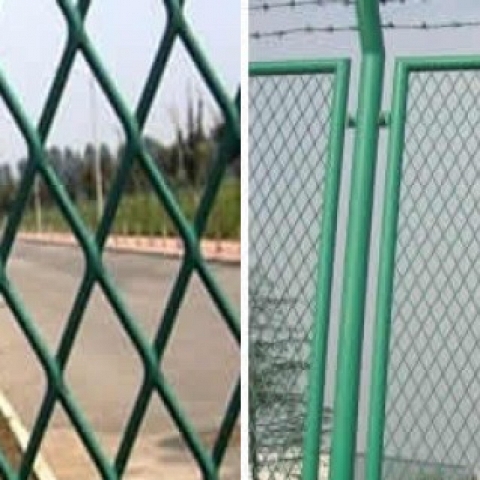 Expanded Steel Mesh Fencing