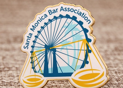 Santa Monica Bar Association Shirt custom pins