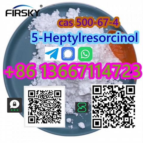 cas 500-67-4 5-Heptylresorcinol Threema: SFTJNCW5 whatsapp +8613667114723