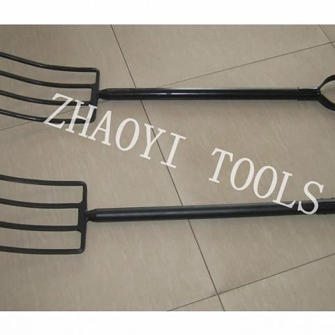 one leader maker in forging spading garden digging hay forks prong pitchforks  