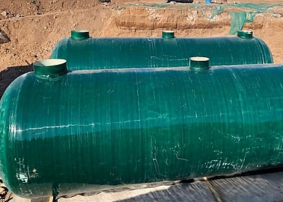 FRP Twisted Septic Tank