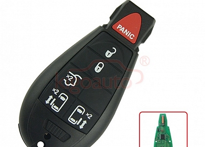 #8 M3N5WY783X fobik key 434Mhz for Dodge 4 button with panic before 2012