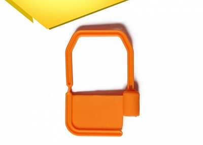 Plastic Padlock Security Seal with Metal Wire