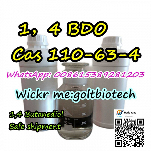 High purity 1,4-Butanediol 1, 4 BDO Cas 110-63-4 best price Aus stock Wickr:goltbiotech