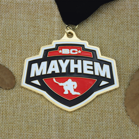 Customized Medals for BC Mayhem Tournament