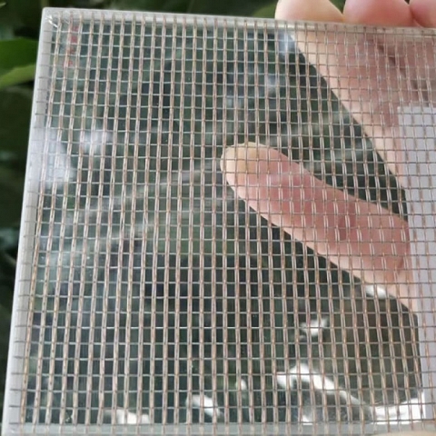 Laminated Glass Metal Mesh