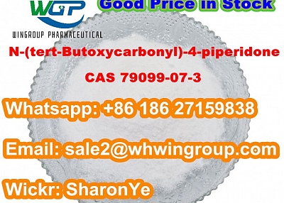 +8618627159838 N-(tert-Butoxycarbonyl)-4-piperidone CAS 79099-07-3 to USA/Canada/Mexico