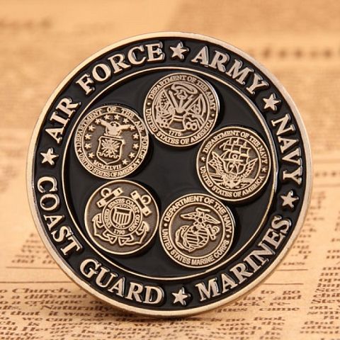 Military Challenge Coins | VA NCHCS Veteran Challenge Coins