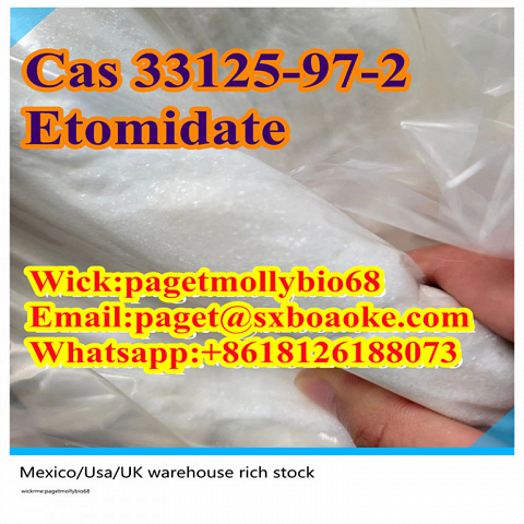 N-desethyl Etonitazene/CAS 2732926-24-6  Etomidate CAS 33125-97-2