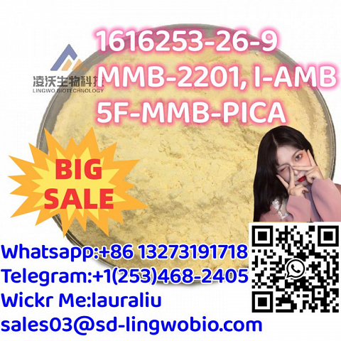 Lingwo Top Quality1616253-26-9/MMB-2201/5F-MMB-PICA/5F-AMB-PICA/I-AMB/