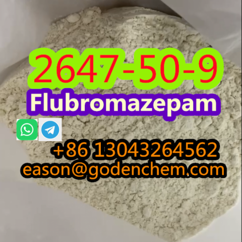 CAS 2647-50-9 Flubromazepam powder