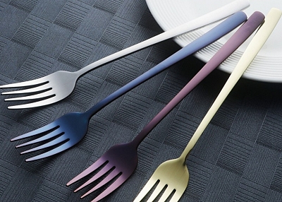 gold cutlery