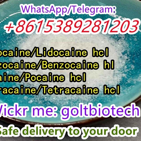 Lidocaine Benzocaine procaine Tetracaine base buy hydrochloride hcl WAPP: +8615389281203