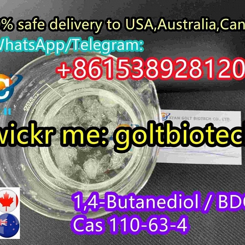 USA AUS NZ safe arrive 1,4-Butanediol bdo Cas 110-63-4 China supplier Wickr:goltbiotech