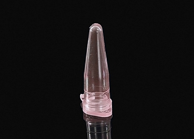 0.2ml PCR Single Tube with Flat Cap(Pink)