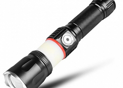 Rechargeable 400 lumen flashlight