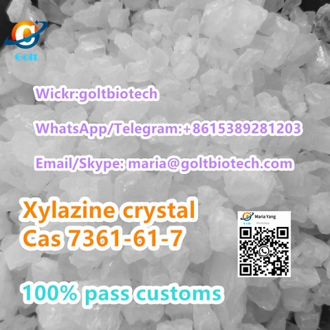 Xylazine crystal/powder Cas 7361-61-7 wholesalers Whatsapp +8615389281203