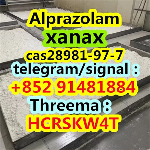 Alprazolam，xanax cas 28981-97-7