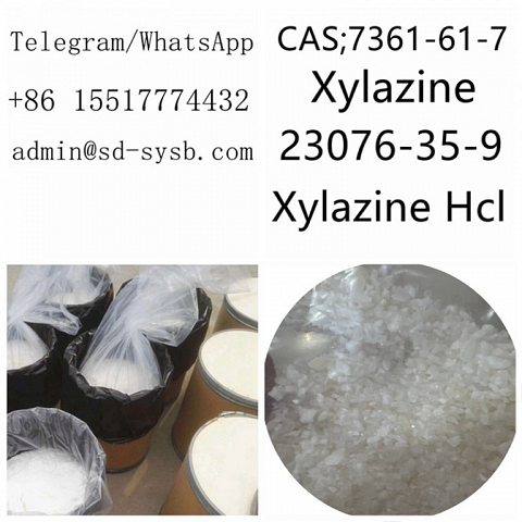 Xylazine Hydrochloride cas 23076-35-9 High purity low price good price in stock for sale