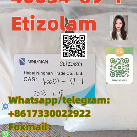 CAS 40054-69-1  Etizolam  superior quality Pharmaceutical intermediate