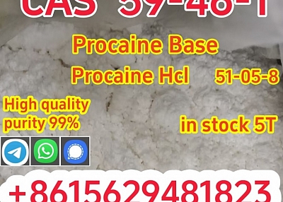 Procaine Powder CAS 59–46–1 Local Anesthesia with Stock APIs